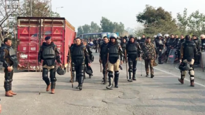Preparing for Change: Updates and Security Measures for the Farmers' Protest on Section 144. 15 farmers_delhi_chalo_protest_march