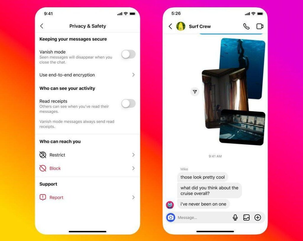 Instagram Enhances Direct Messaging: Edit Messages, Pin Chats, Manage Read Receipts, and Beyond! 16 Instagram