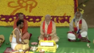 PM Modi marks new era at Shri Kalki Dham Temple foundation stone ceremony - January 22. 28 Kalki Dham Temple