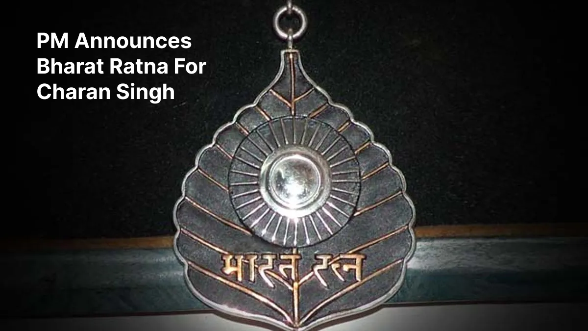 Bharat Ratna Triumph: RLD Leader Celebrates as PM Announces Award for Charan Singh 2024 14 Group 2 1