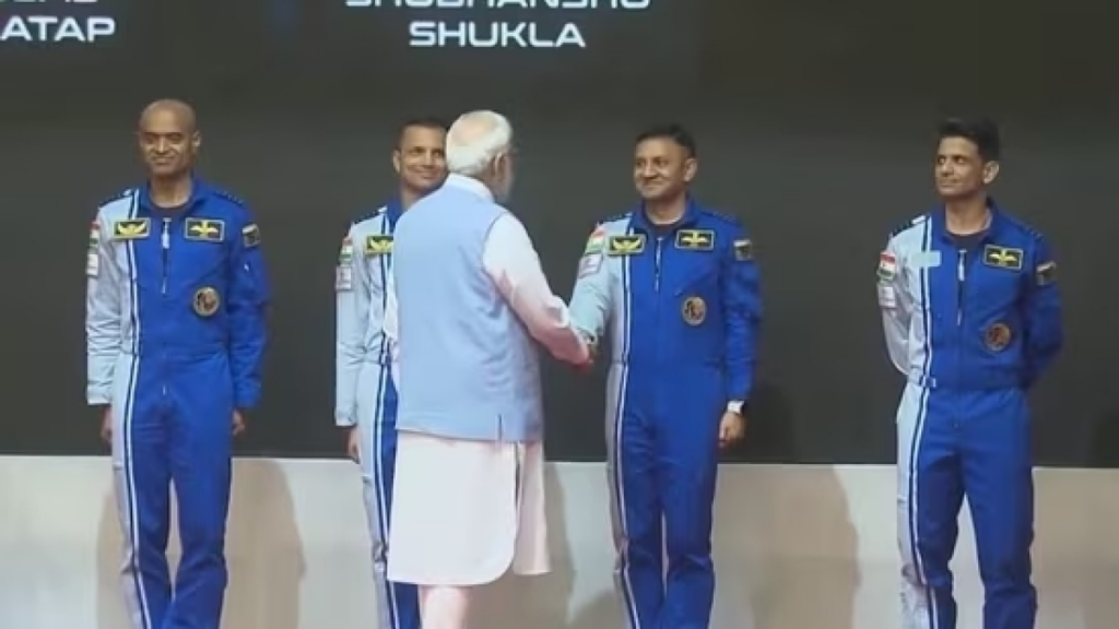 Gaganyaan Mission: Modi Unveils Names of Four Astronauts 2 Gaganyaan Mission: Modi Unveils Names of Four Astronauts