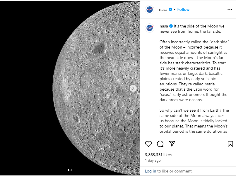NASA Unveils Rare Image of Moon's 'Far Side', Internet Enthralled: See Pic. 14 NASA