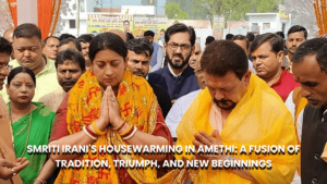 Smriti Irani's Housewarming in Amethi: A Fusion of Tradition, Triumph, and New Beginnings 27 Smriti Irani's Housewarming in Amethi: A Fusion of Tradition, Triumph, and New Beginnings