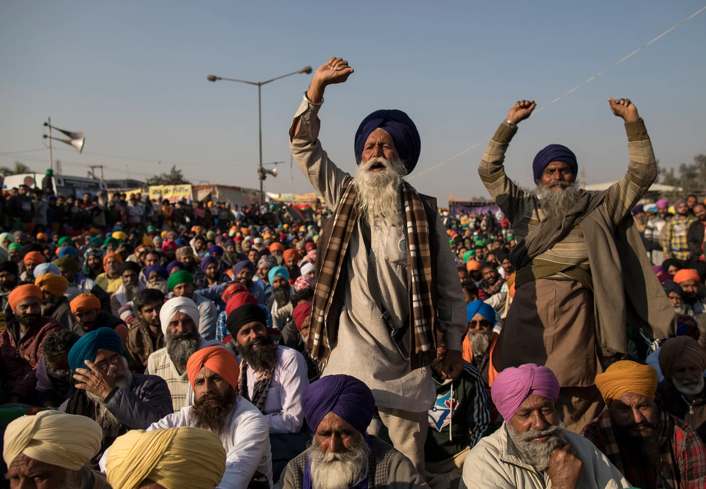 Preparing for Change: Updates and Security Measures for the Farmers' Protest on Section 144. 14 india farmer protests
