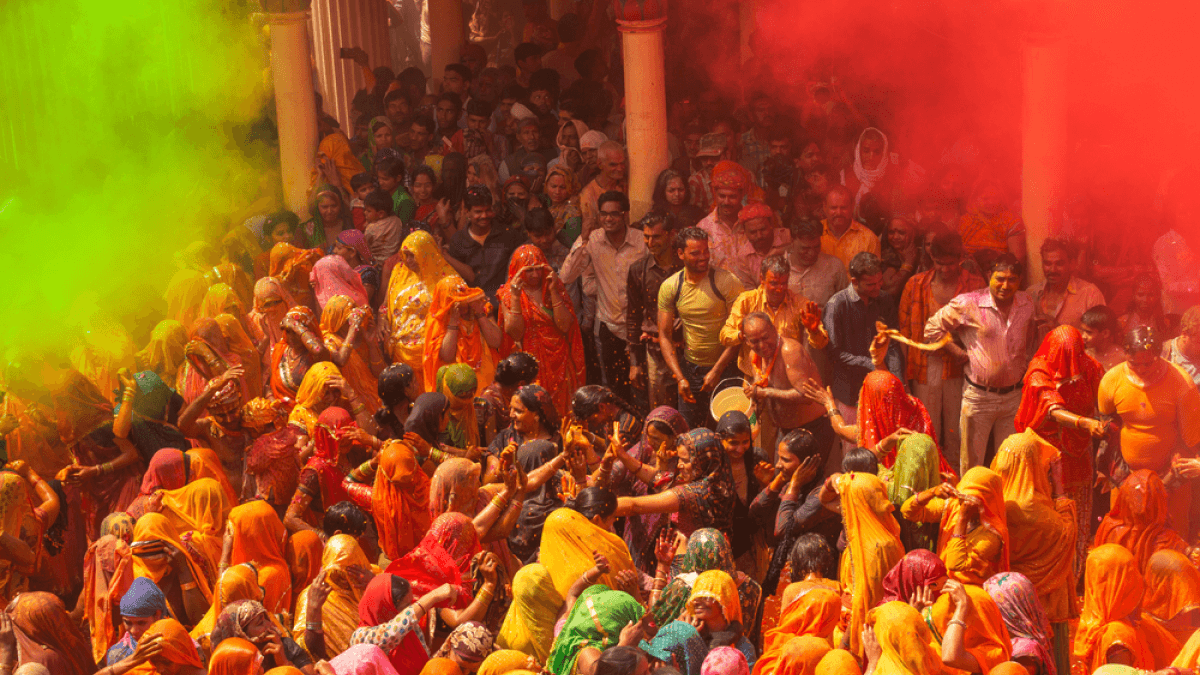 vrindavan holi date