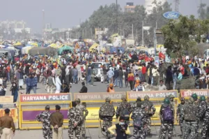 Police Warn Commuters to Brace for Traffic Jams Amid Farmers' 'Delhi Chalo' March 29 Farmers Delhi Chalo