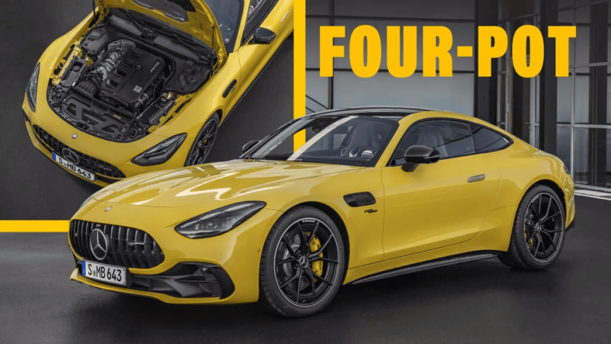 Mercedes-AMG GT 43: A New Breed of Sports Car Debuts with a Roaring Four-Cylinder Heart 14 Mercedes-AMG GT 43