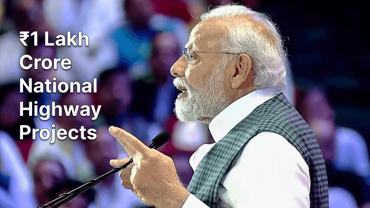 PM Modi Launches ₹1 Lakh Crore Worth of National Highway Projects: A Milestone for India 14 National Highway Projects