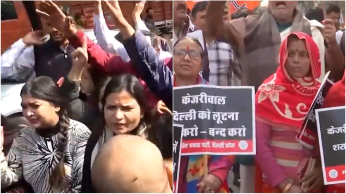 Arvind Kejriwal's Arrest Report 2024 : AAP's Protest and BJP Demands 14 Arvind Kejriwal's Arrest
