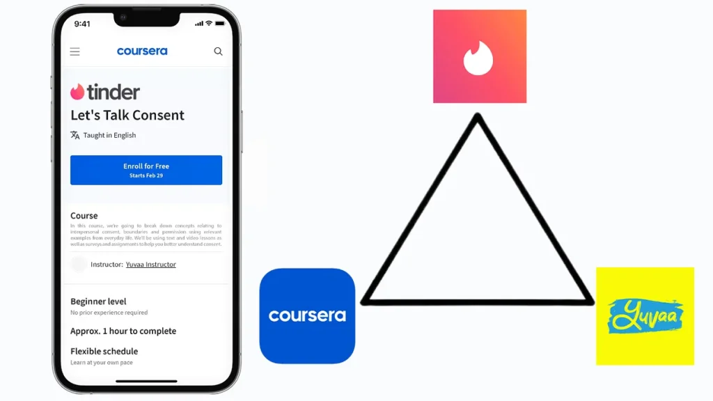 Tinder Launches 'Let’s Talk Consent' Online Course: Promoting Healthy Conversations on Consent 3 https://tinder.com/