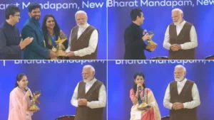 National Creators Awards Winners: PM Modi Presents Inaugural Honors in Delhi 28 National Creators Awards 2024