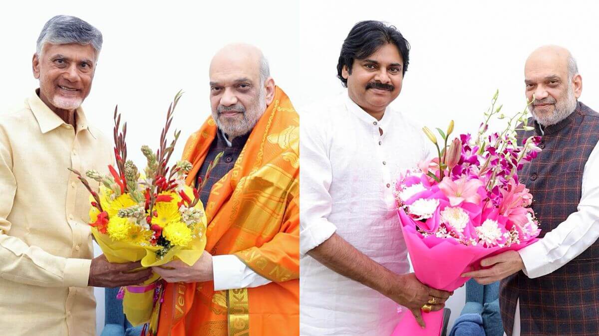 BJP, JSP, and TDP Strike Seat-Sharing Deal, Sources Confirm 14 BJP, Jana Sena, and TDP Strike Seat-Sharing Deal, Sources Confirm