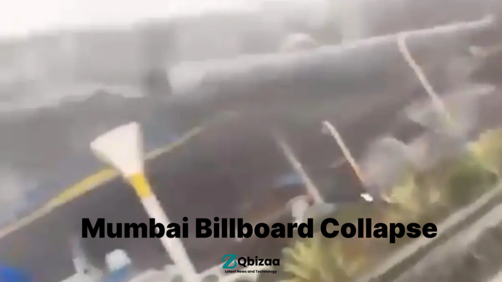 Unveiling the Terrifying Moment : Mumbai Billboard Collapse Caught on Camera 2 Mumbai Billboard Collapse