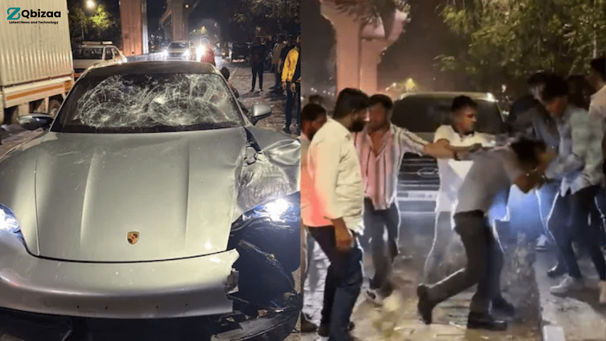 CCTV Footage Reveals Tragic Pune Accident 2024 : Teen Drinking Before Fatal Porsche Crash 14 Pune Accident