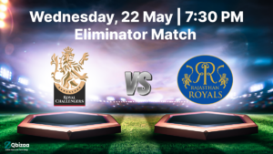 IPL 2024 Eliminator Report : RR vs RCB Match Prediction – Who Will Win Today’s IPL Match? 26 IPL 2024 Eliminator