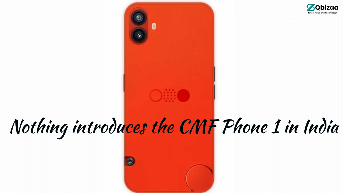Nothing introduces the CMF Phone 1 in India; the Watch Pro 2 and Buds Pro 2 follow suit 14 Frame 518