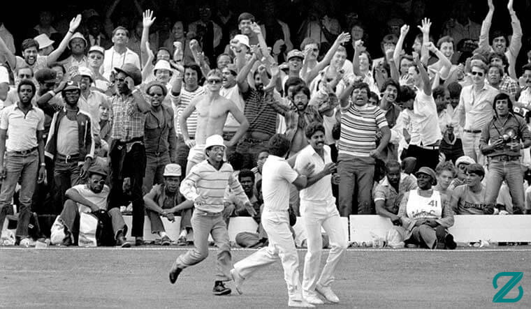 Asia cup first photo in 1983.