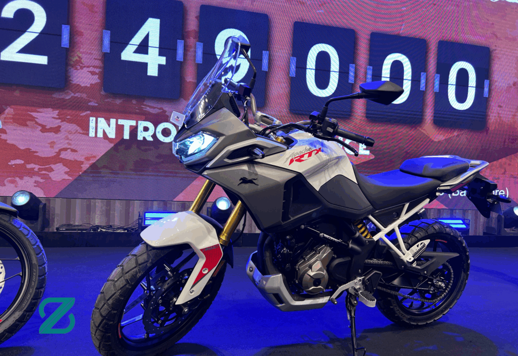 TVS APACHE RTX 300 : TVS’ First Adventure Bike in India