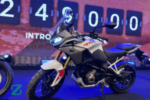 TVS APACHE RTX 300 : TVS’ First Adventure Bike in India