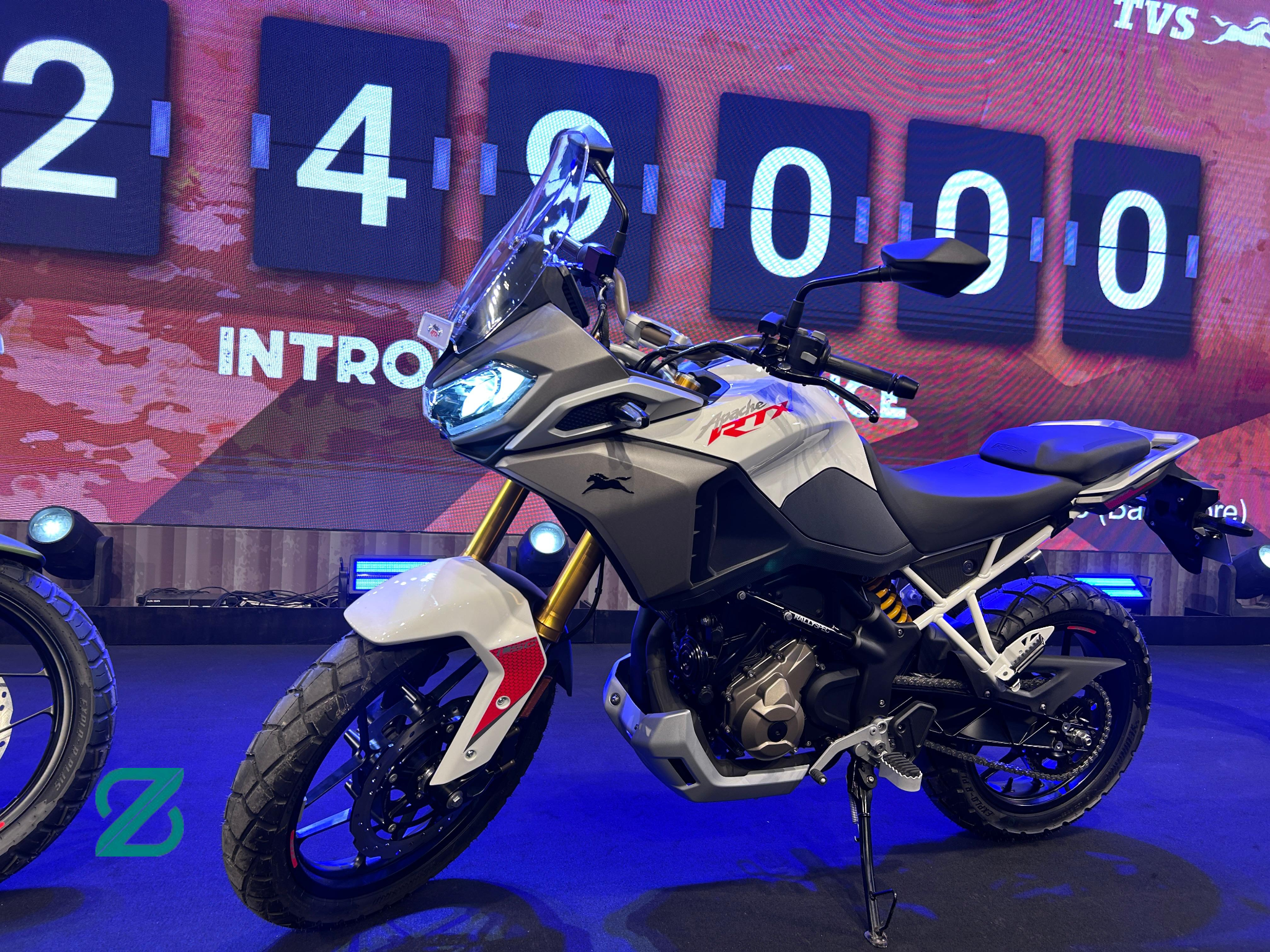 TVS APACHE RTX 300 : TVS’ First Adventure Bike in India